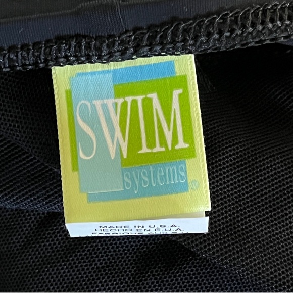 Swim Systems Black Sheer Breezy Beach Pants - Size Large - Picture 4 of 14